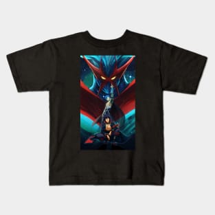 Universe spiral energy hero Kids T-Shirt